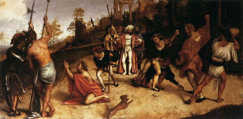 The Martyrdom of St Stephen